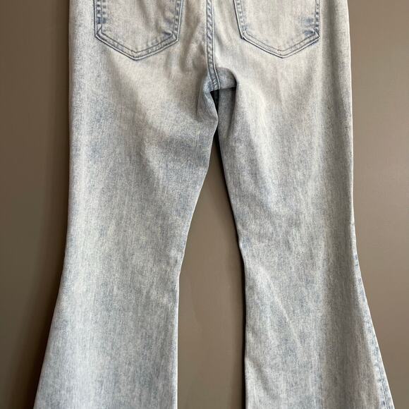 VERONICA BEARD Sheridan Exaggerated Flare Jeans Size 25 High Rise Stretch Chic - Picture 15 of 16